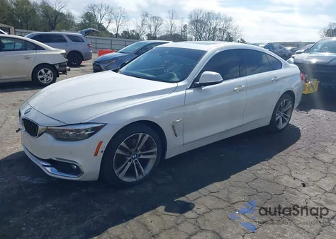 2019 BMW 430I Gran Coupe xDrive from USA, damaged, VIN WBA4J3C51KBL06698